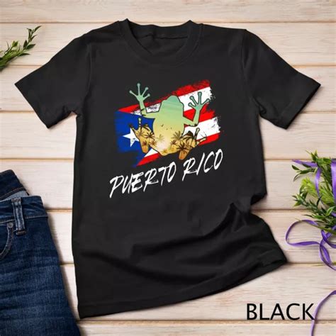 PUERTO RICO FROG Puerto Rican Roots Coqui Taino Boricua Unisex T Shirt