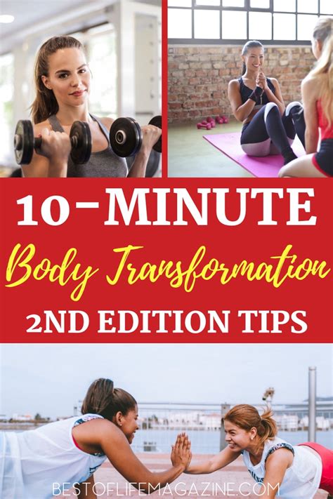 10 Minute Body Transformation Second Edition By Jillian Michaels Tips
