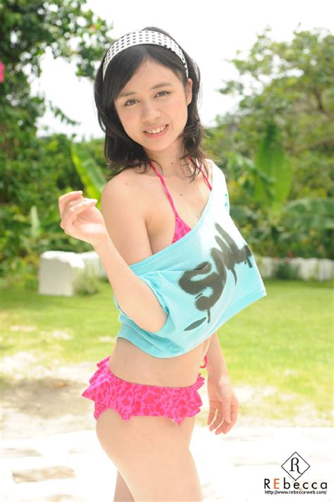 Yoshikawa Aimi Highres 1girl Bikini Blurry Blurry Background Breasts Brown Eyes Brown