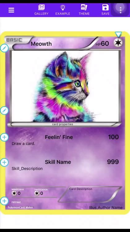 Well now you can with the pokemon card maker app. Card Maker Creator for Pokemon by PA Mobile Technology ...