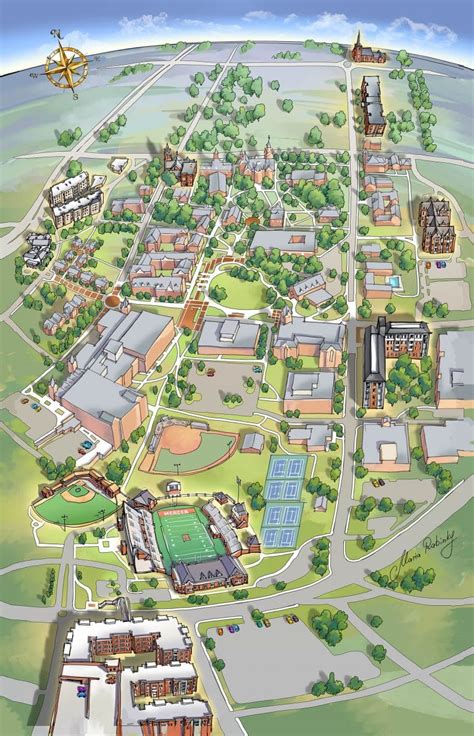 Mercer Campus Map