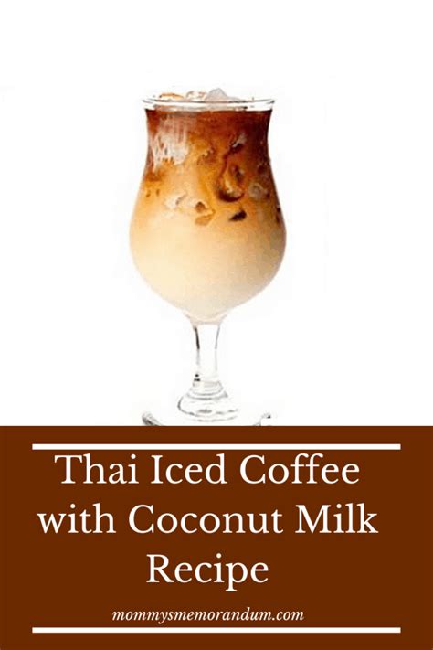 This creamy coconut milk thai iced coffee is a refreshing creamy beverage and a. This Thai Iced Coffee recipe with Coconut Milke recipe ...