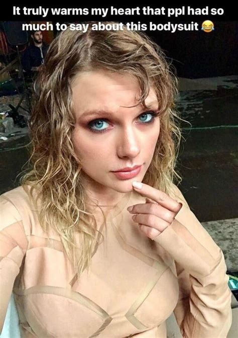 Taylor Swift Shakes Off Nude Bodysuit Shaming Of Her Ready For It