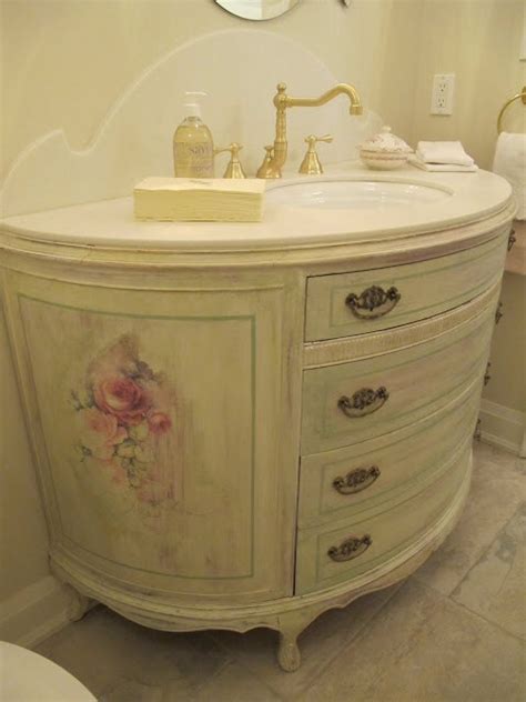 French Country Painted Powder Room Remodel Hometalk