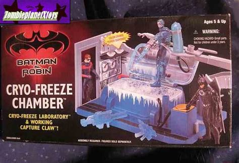 When batman and robin head out to stop mr. BATMAN AND ROBIN MOVIE MR FREEZE CRYO FREEZE CHAMBER ...