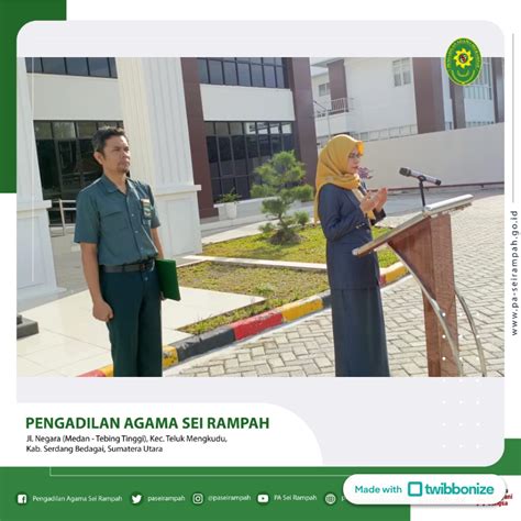 Pa Sei Rampah Upacara Peringatan Hari Pahlawan Pengadilan Agama Sei