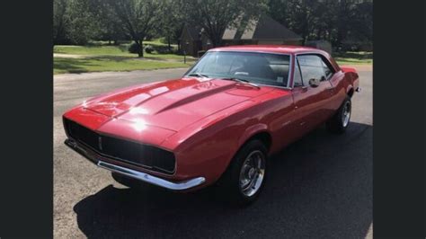 1967 Camaro Rs Original True Rs Factory Red Over Black Restored