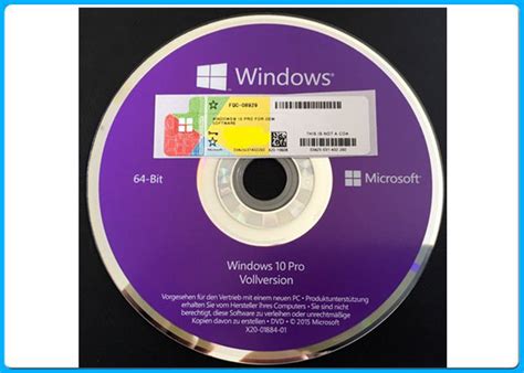 Oem Full Version 32bit 64bit Microsoft Windows 10 Pro Software With
