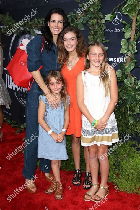 Angie Harmon Daughters Emery Hope Sehorn Editorial Stock Photo Stock