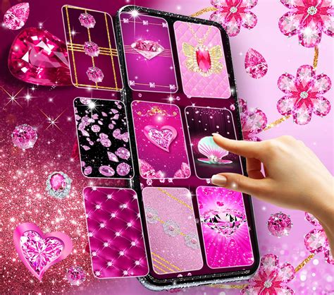 Free Download Pink Diamonds Live Wallpaper Apk For Android Download