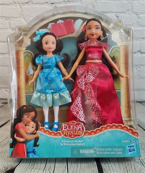 Disney Elena Of Avalor And Princess Isabel 2 Doll Set Hasbro New Ebay