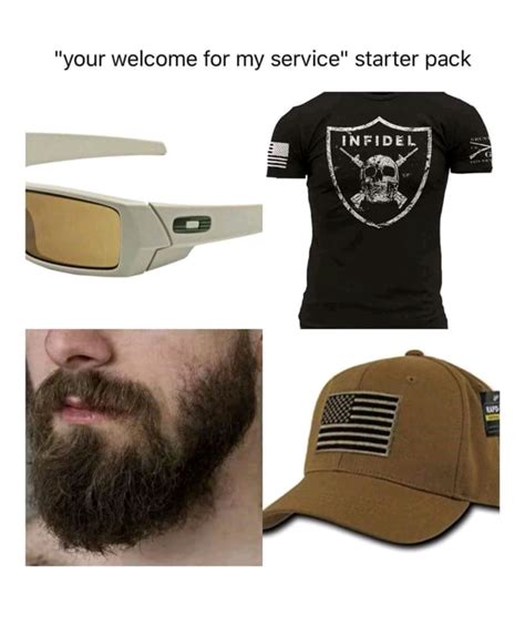 Youre Welcome For My Service Starter Pack Rstarterpacks