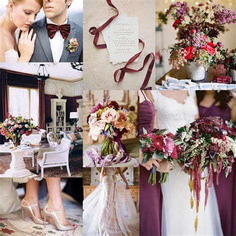 Bordeaux And Plum Wedding Colors Elizabeth Anne Designs