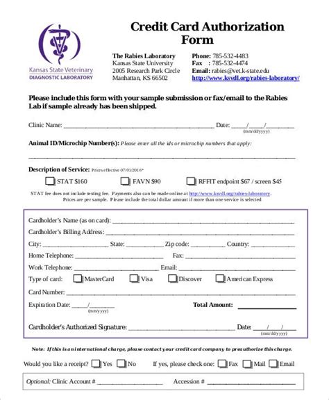 This form has been created in order to allow you to have third party expenses charged to your credit/debit card. Credit Card Authorization Form Template - 10+ Free Sample, Example, Format | Free & Premium ...