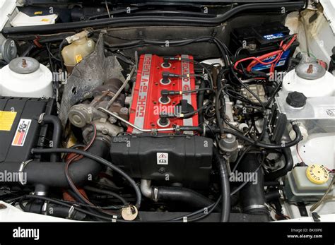 1986 Ford Sierra Rs Cosworth Engine Stock Photo Royalty Free Image