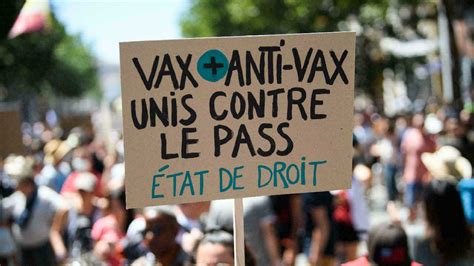 Manifestations Anti Pass Sanitaire En France Tv Languedoc