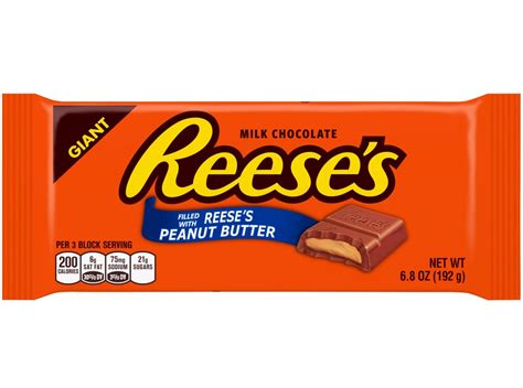 Reeses Giant Chocolate Peanut Butter Bar Reeses Crunchers And