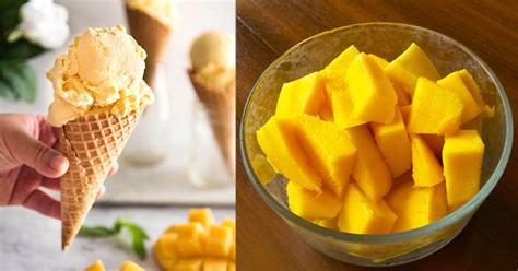 helado de mango casero aprovecha sus grandes beneficios y aplaca el calor de este verano
