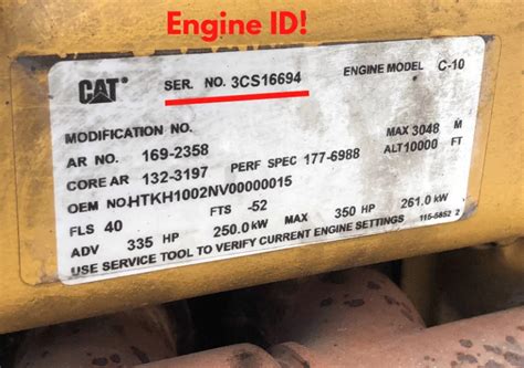 Engine Serial Numbers And Why They Are Important