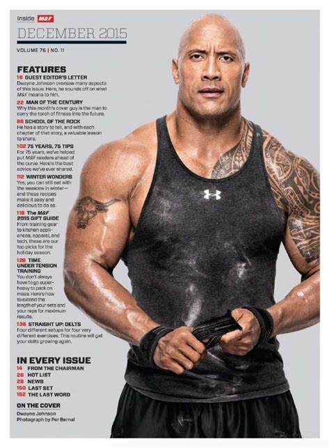 He is the son of ata johnson (born feagaimaleata fitisemanu maivia) and professional wrestler rocky johnson (born wayde douglas bowles). Dwayne Johnson on the December 2015 cover of Muscle ...