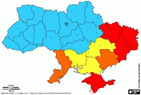 Mapa Ucrania Para Colorear Mapa Ucrania Para Imprimir