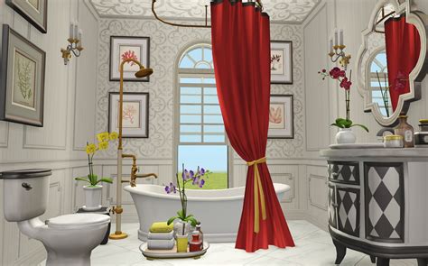 Téma Sklon čerešňa Sims 2 Bathroom Sets Downloads Curl Podporovať Roztavený