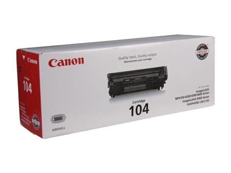 Canon 104 Toner Cartridge Black