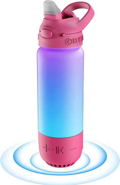 Icewater 3 In 1 Smart Water Bottle Glows To Remind You To Keep