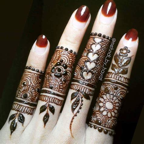 Best Henna Fingers Mehndi Designs Artsycraftsydad
