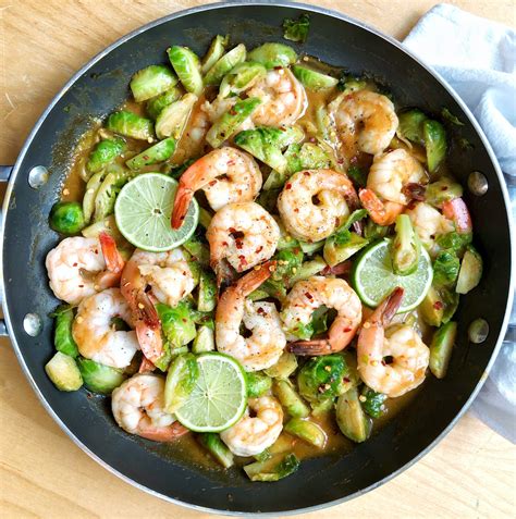 Add the shrimp and noodles to the wok and cook until the shrimp is pink all over. Shrimp Stir Fry with Peanut Ginger Sauce | Kids Eat Right ...