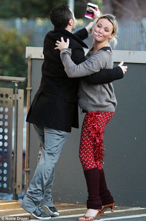 Eastenders Charlie Brooks Sneaks In A Cigarette During Rehearsals For