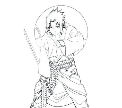 12 Sketsa Sasuke Yang Mudah Dan Simple Broonet