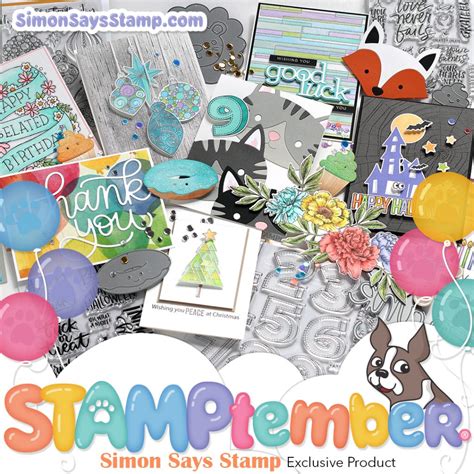 Simon Says Stamp Stamptember Release All The Sparkle