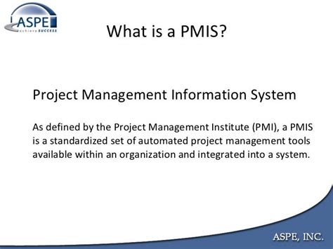 Project Management Information System