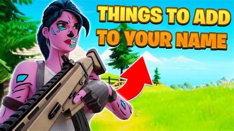 40 Sweaty Things To Put In Your Fortnite Name YouTube