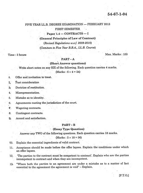 Here are 4 amazing letter samples with analysis of why they're so good. LAWDETAILS.BLOGSPOT.IN: 5 year LLB Old Question papers