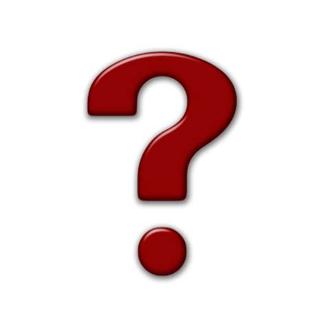 Download High Quality Question Mark Transparent Symbol Transparent Png