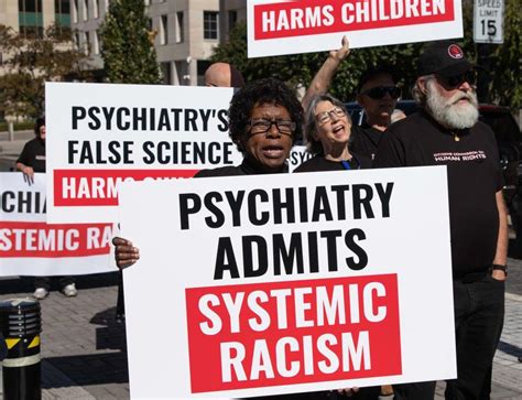 Mental Health Activists Protest Psychiatric Organizations Systemic