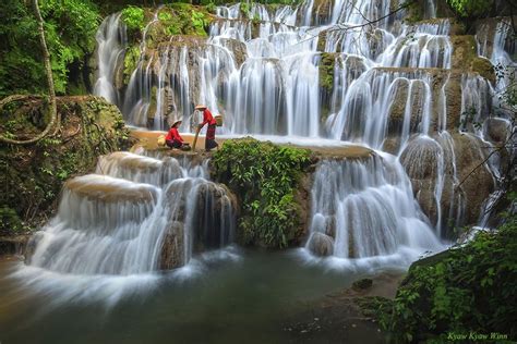 16 Extraordinary Images By Myanmars Kyaw Kyaw Winn Waterfall
