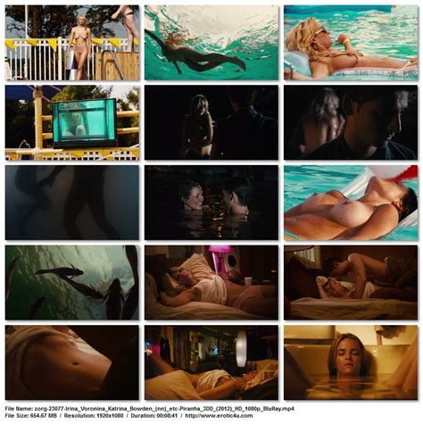 Free Preview Of Irina Voronina Naked In Piranha 3DD 2012 Nude