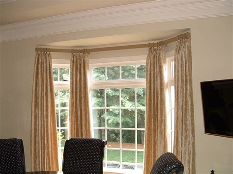 Best Curtain Rods For Bay Windows Homesfeed