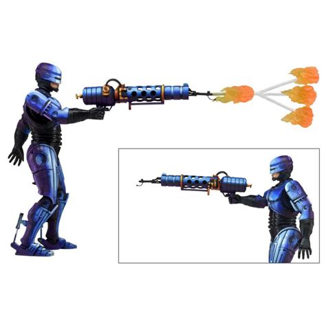 Robocop Vs The Terminator Videogame S Rie Figurine Robocop Flamethrower Neca France Figurines