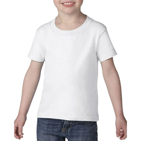 Gildan The Gildan Toddler Heavy Cotton 53 Oz T Shirt White 4t