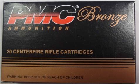 10 Boxes Of 20 Centerfire Pmc Bronze Ammunition Rifle Cartridges 223
