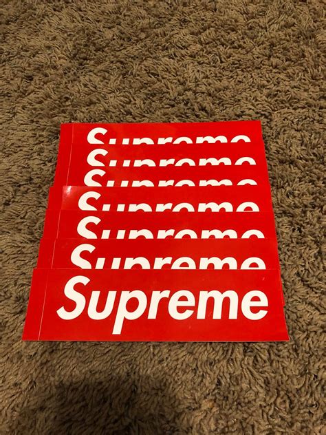 Supreme 2 Supreme Box Logo Stickers Grailed