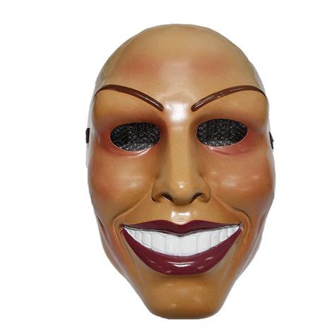 Accessories The Purge Smile Horror Plastic Face Mask Halloween Fancy