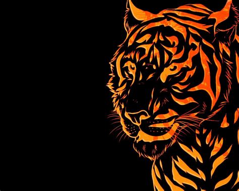 Tiger Aesthetic Wallpapers Wallpaper Cave