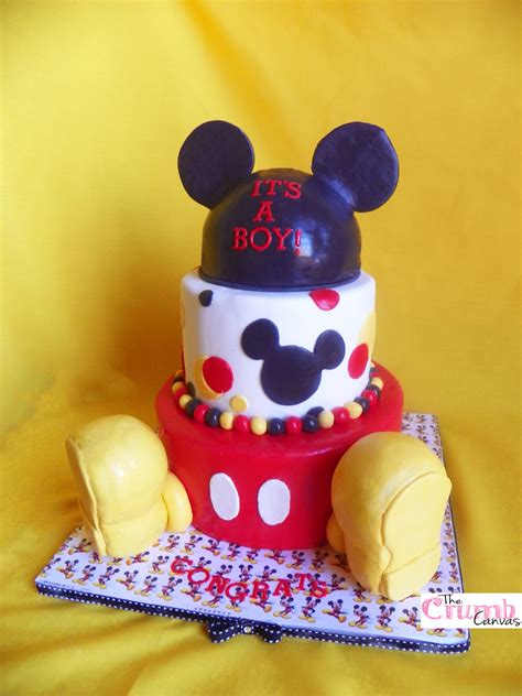 You also can experience countless relevant choices below!. Mickey Mouse Baby Shower Cake - CakeCentral.com