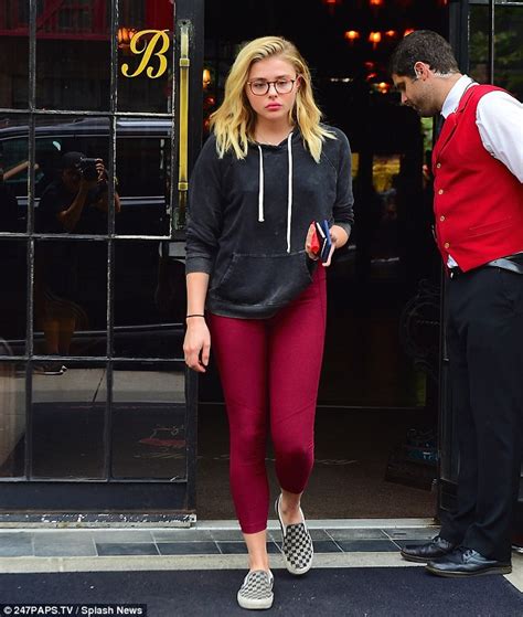 Chloe Grace Moretz Looks Gorgeous As She Heads To The Gym In Nyc