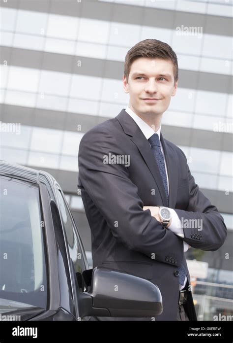 Men Standing Car Hi Res Stock Photography And Images Alamy